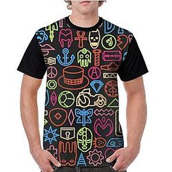 JoJo's Bizarre Adventure: マルチカラーシンボルTシャツ