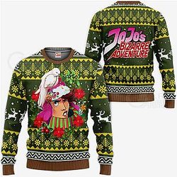 JoJo's Bizarre Adventure Joseph Joestar Ugly Christmas Sweater