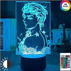 JoJo’s Bizarre Adventure Lamp Merch: Giorno Giovanna Led Lamp