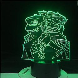 JoJo’s Bizarre Adventure Lamp Merch: Jotaro Kujo Led Lamp