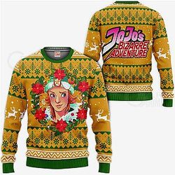 JoJo's Bizarre Adventure - Dio Brando Ugly Christmas Sweater