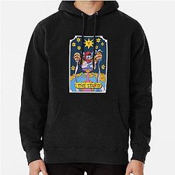 JOJO TAROT - 17 THE STAR  	 Pullover Hoodie