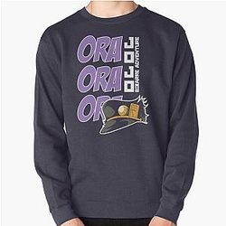 Ora Ora Ora - CreativeThreads T-Shirt Designs Pullover Sweatshirt