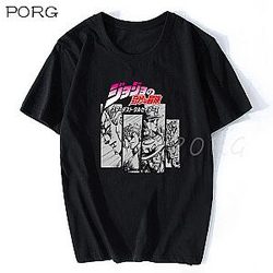 JJBA  T-shirt Harajuku Streetwear