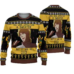 It Was Me Dio Ugly Christmas Sweater
