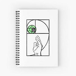 Bizarre Run Classic . Spiral Notebook