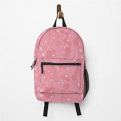 Bizarre pink print Backpack