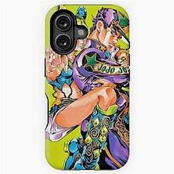 Cool art of -%[?jojos?]%- adventures -%[? bizarres?]%- film iPhone Tough Case