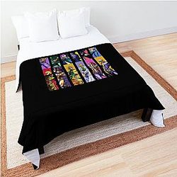 jojo's and villians Comforter