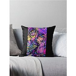 Jojo's anime Throw Pillow
