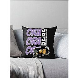 ora ora ora Throw Pillow