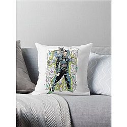 Powerful stand user Throw Pillow