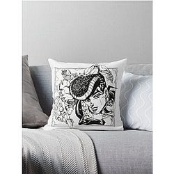 Powerful stand user Throw Pillow