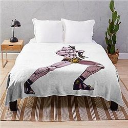 Powerful stand Throw Blanket
