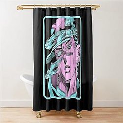 Powerful stand user Shower Curtain