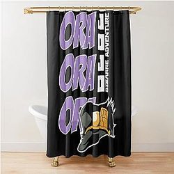ora ora ora Shower Curtain