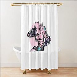 Powerful stand Shower Curtain