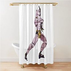 Powerful stand Shower Curtain