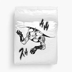 Powerful stand Duvet Cover