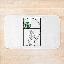 Bizarre Run  Bath Mat