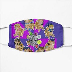 Muda Doge JoJos bizzare adventure Flat Mask THAO123