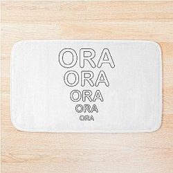 ORA ORA ORA Japanese Anime Manga Fan Gift Bath Mat