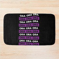 Ora Japanese Anime Lover Manga Reader Otaku Kawaii Bath Mat