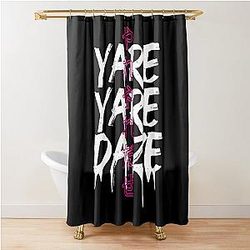 Yare Yare Daze Shower Curtain