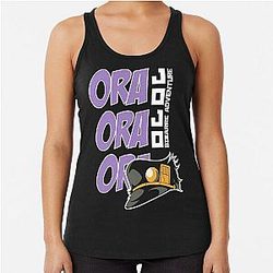 ora ora ora Racerback Tank Top