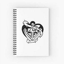 JoJo Locket Spiral Notebook THAO123