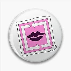 Kiss stand Sticker, JoJo's Pin THAO123