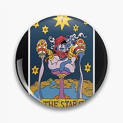 JOJO TAROT - 17 THE STAR  	 Pin THAO123