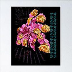 JoJo SBR - Tusk Act 4 Stand Rush Classic 		 Poster THAO123