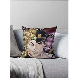 enemy-brothers jojos Throw Pillow THAO123