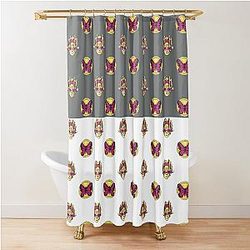 JoJo - Jolyne Cujoh Pattern Shower Curtain THAO123