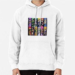jojo's and villians Pullover Hoodie