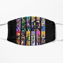 jojo's and villians Flat Mask