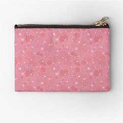 Bizarre pink print Zipper Pouch