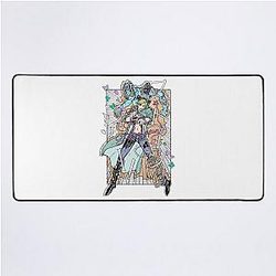Powerful stand user Desk Mat