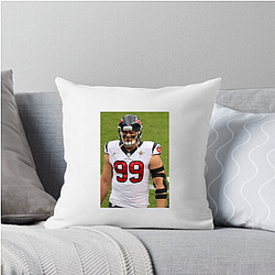 Field General J J Watt Pillows Cover