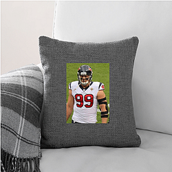 Field General J J Watt Pillows Cover