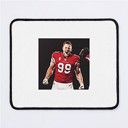 Signal Caller J J Watt Mouse Pads
