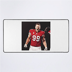Signal Caller J J Watt Mouse Pads