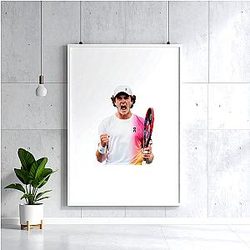 Joao Fonseca - Explosive Forehand Power Joao Fonseca Posters