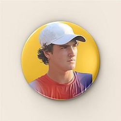 Joao Fonseca - Brazilian Tennis Star Joao Fonseca Pins