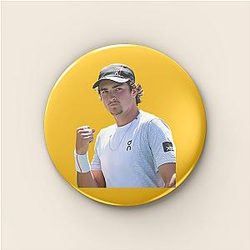 Joao Fonseca - First 2006 Born ATP Title Winner Joao Fonseca Pins