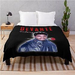 The Greatest R&B Group Ever Longing Devanté Dark Throw Blanket