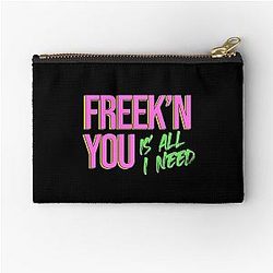Freekn You Jodeci 90s style Retro Zipper Pouch