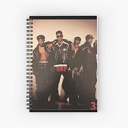 Cute Dalvin Degrate Devante Swing The Greatest R&B Group Ever Longing Ballads Jodeci 90's R&B Spiral Notebook