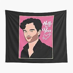 Retro Men Who Love Joe Goldberg Tapestry